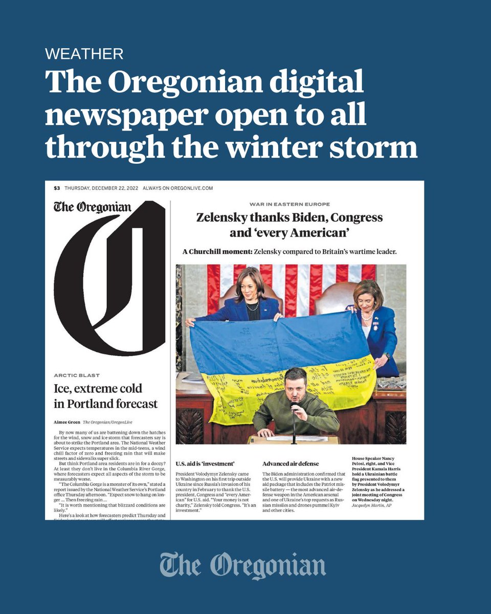 The Oregonian tweet media