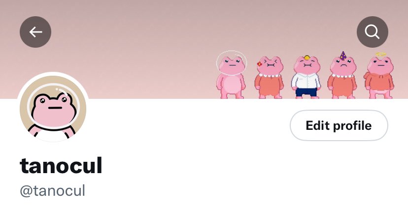 tanocul's tweet photo. so apparently I can't stop getting pink forgs😳 but this one has a special meaning to me as I've wanted to get it for so long✨ I am my forg and my forg is me🤍 @FroggyFriendNFT https://t.co/uiXUD550s5