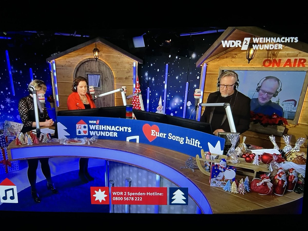 Pascal Ledune (@pascalledune) on Twitter photo #grimmepreis und #RadioOscar für dieses unfassbar gute Live-Format über 4 Tage geht an das @WDR2 #weihnachtswunder #Team <a href="/frheinrich/">sabine heinrich</a>, <a href="/NeuSteffi/">Steffi Neu</a>, <a href="/JM_Andresen/">Jan Malte Andresen</a> und <a href="/DerBug/">Thomas Bug</a> ! Respekt und Dankeschön! Sympathisch, empathisch, emotional, ehrlich, gut! 👍👏 #grimmepreis und #RadioOscar für dieses unfassbar gute Live-Format über 4 Tage geht an das @WDR2 #weihnachtswunder #Team <a href="/frheinrich/">sabine heinrich</a>, <a href="/NeuSteffi/">Steffi Neu</a>, <a href="/JM_Andresen/">Jan Malte Andresen</a> und <a href="/DerBug/">Thomas Bug</a> ! Respekt und Dankeschön! Sympathisch, empathisch, emotional, ehrlich, gut! 👍👏