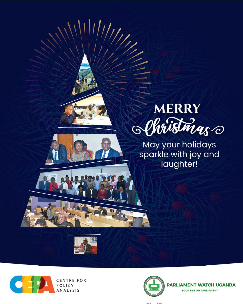 To partners, associates, collaborators and friends of <a href="/centre4policy/">CEPA</a> and <a href="/pwatchug/">Parliament Watch</a>, a very Merry Christmas 🎄 and Happy Holidays.