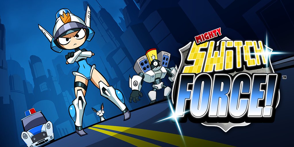 Happy anniversary to the launch of the original Mighty Switch Force on Nintendo 3DS! It's been 11 years since Officer Wagon first reported for duty, delivering eye-popping visuals and block-switching, crime-fighting, puzzle-platforming action! Justice served!