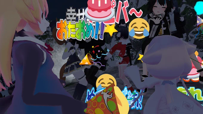 #川床泥酔部 ブエルエリカさん誕生日おめでとうございました!(21日でした) 