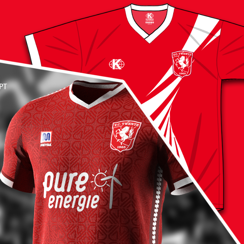 designfootball's tweet photo. Two great FC Twente designs in the DesignFootball Super League - Season 3 3rd Place Match. One by @GeoGia_gamma, the other by @TheKitKong.
#DFSL3 #ConceptKit #ConceptShirt #FCTwente