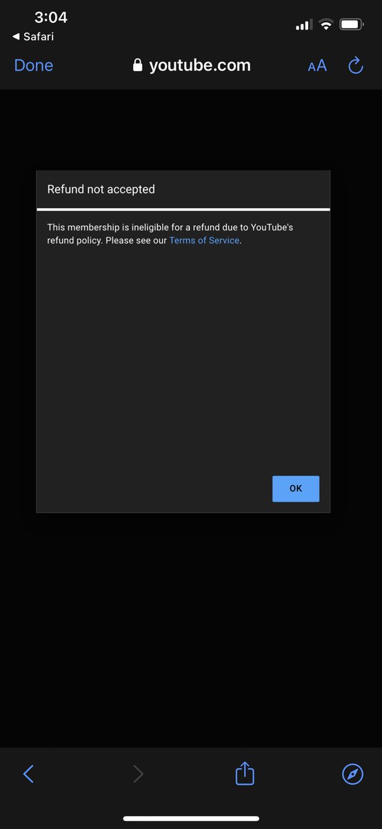 mushadow's tweet photo. @TeamYouTube Tried to continue anyway and submit my information for my university account but the process won’t let me because my gmail doesn’t have a subscription. https://t.co/zWNIluI3aa