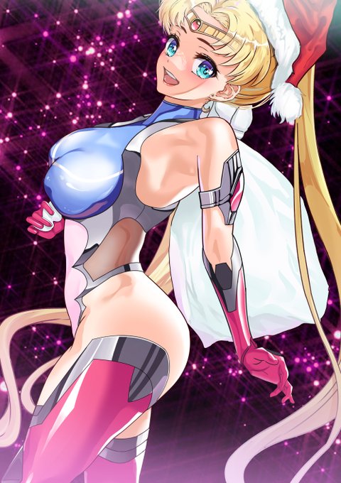 おはようございます❤
ム～ンサンタだよぉ～っ❤
愛を届けに只今、参上❣❣(#^.^#)
#セーラー対魔忍 
#セーラームーン 