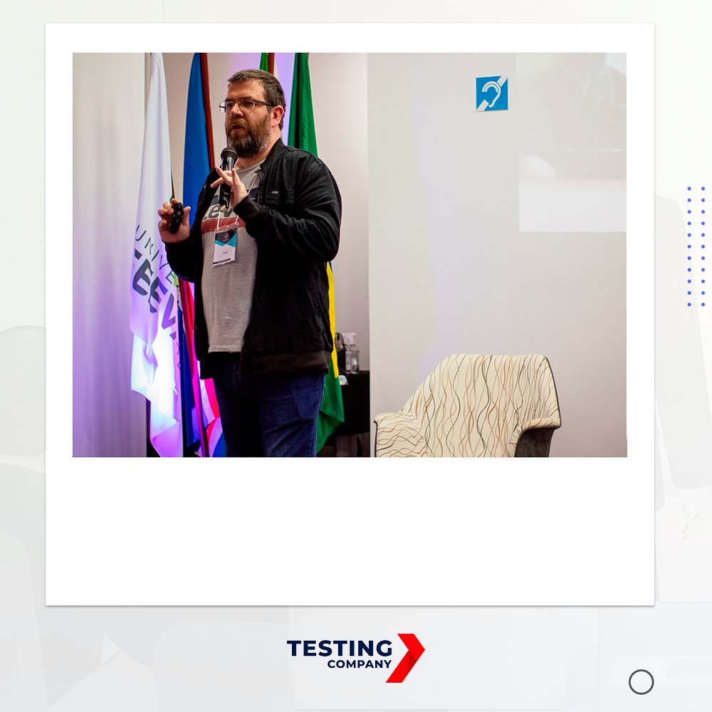 testingcompany's tweet image. Nosso #TBT de hoje vai para a palestra do Tiago Limberger no Quality ON 😍

Tiago nos ensinou que a experiência do usuário é sim importante, mas também deve-se pensar sobre a experiência do cliente, e em como isso irá afetá-lo.  

#qualidadedesoftware #qualityon #gestaodeprojetos