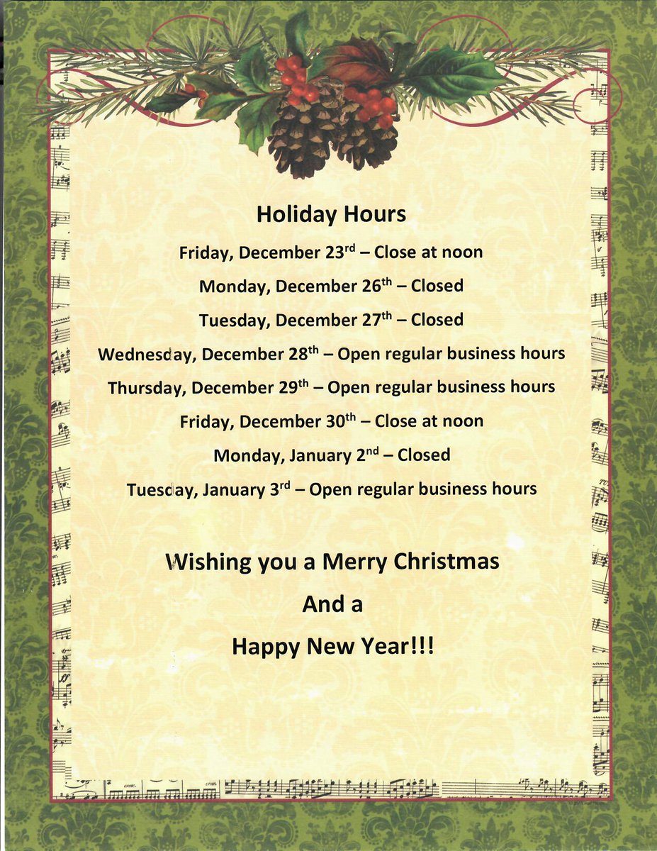 Wishing you and your family a Merry Christmas and Happy New Year.  For a claims emergency please call 1-877-663-0701.