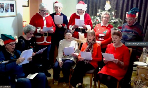 RotaryCantUK's tweet photo. Our Club hosted a seasonal – though technically temperamental – #Zoom session of #Christmas songs & carols with #Pentangular Rotary clubs across Europe today! https://t.co/zorgeYGJXD 🎅
#alltogether #peaceandgoodwill #merrychristmas #christmascarols
@RotarySE1120 @RotaryGBI https://t.co/ral14A68Rn