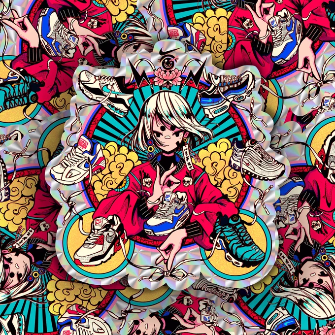 Shop update! Dec 23 3pm EST. New stickers, blankets, prints, pins and more.  