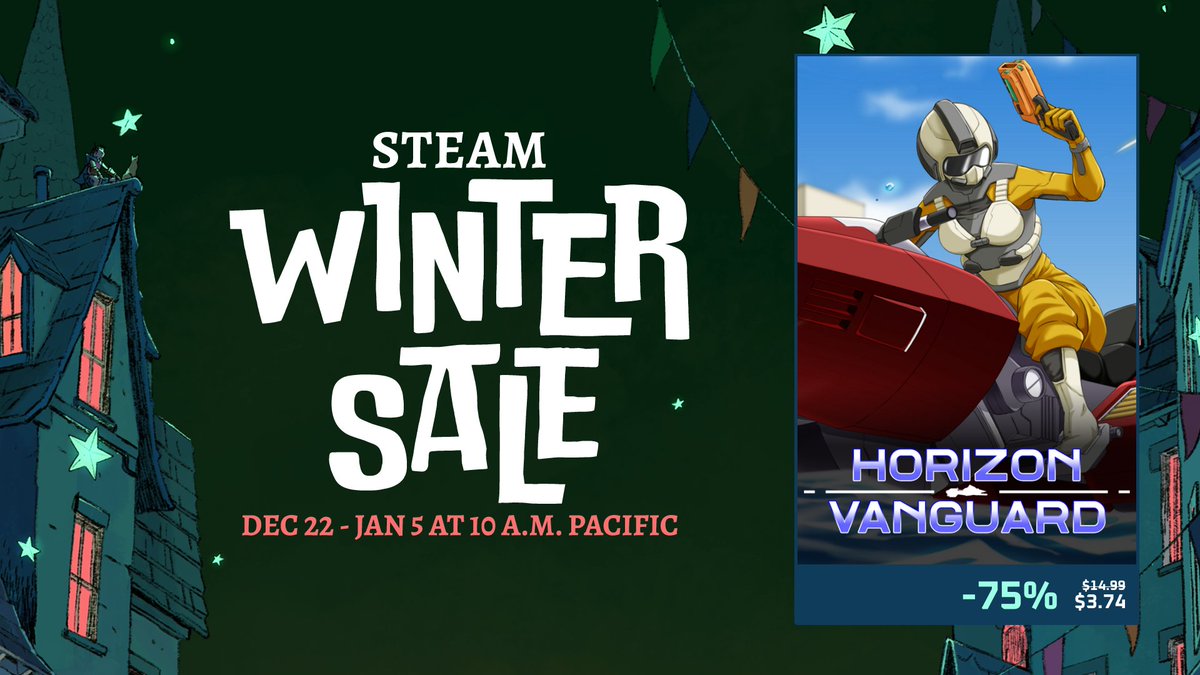 HorizonVanguard's tweet photo. HORIZON VANGUARD is currently 75% off (that's $3.74!) during the Steam Winter Sale!

https://t.co/lT113DG35b

#SteamWinterSale https://t.co/5s19Szy0Fy