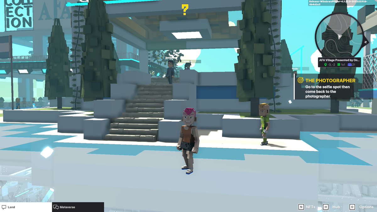 BinsVito's tweet photo. @TheSandboxGame @aera_football @Argentina I dived in the AFA Village presented by OneFootball, check out my screenshot 👇⚽ https://t.co/f0M1k7Xabl