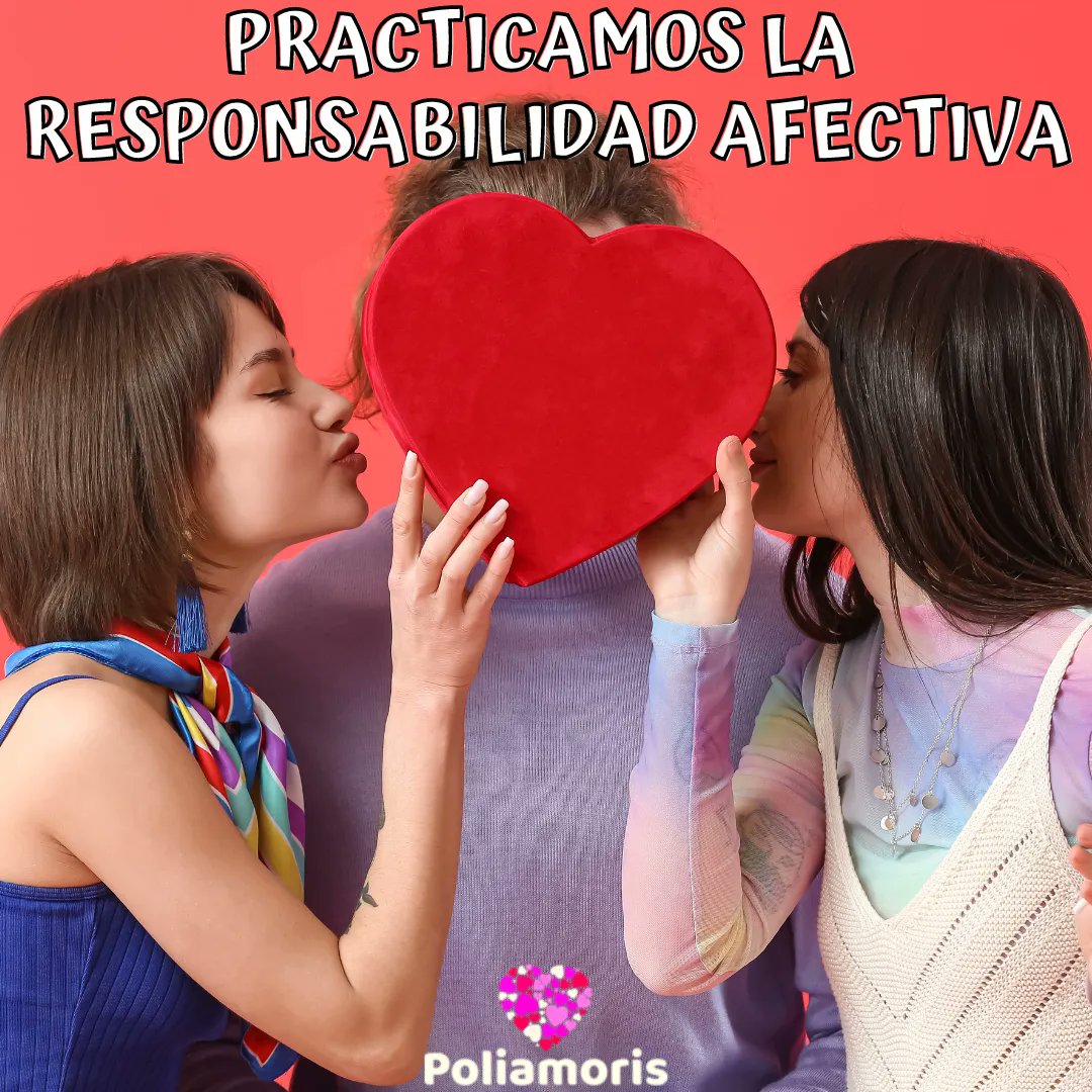 Poliamoriscom's tweet photo. La #responsabilidadafectiva es clave en el #poliamor. No solo se trata de amar a varias personas al mismo tiempo, sino de ser honesto, respetuoso y cuidadoso con cada una de ellas y sus necesidades emocionales. ❤️Nos vemos en https://t.co/JprAGX798q.  😍 https://t.co/rVo64XGAEi