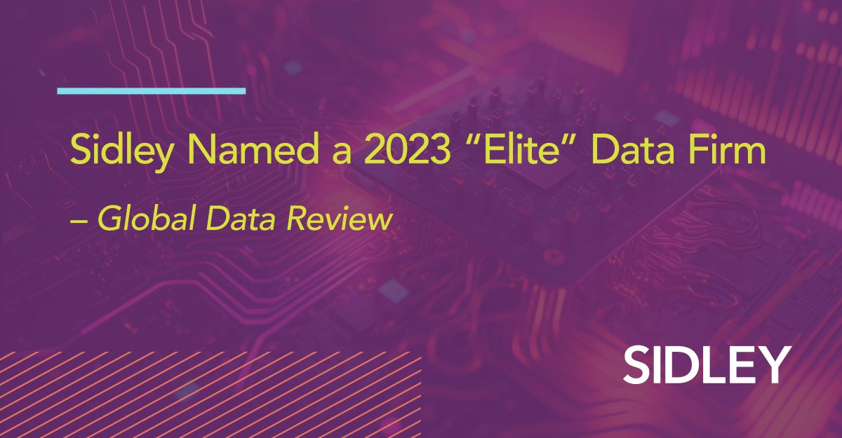 Sidley Data Privacy tweet media