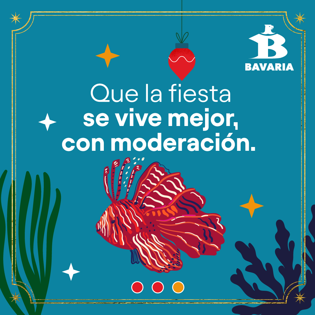 BAVARIA_OFICIAL's tweet photo. Cantar villancicos en Navidad es un buen motivo para brindar🎤, pero #PorNingúnMotivo dejes que los excesos arruinen la celebración 🥳🕺🏼
#ViveResponsable. https://t.co/KETyr9ALbb
