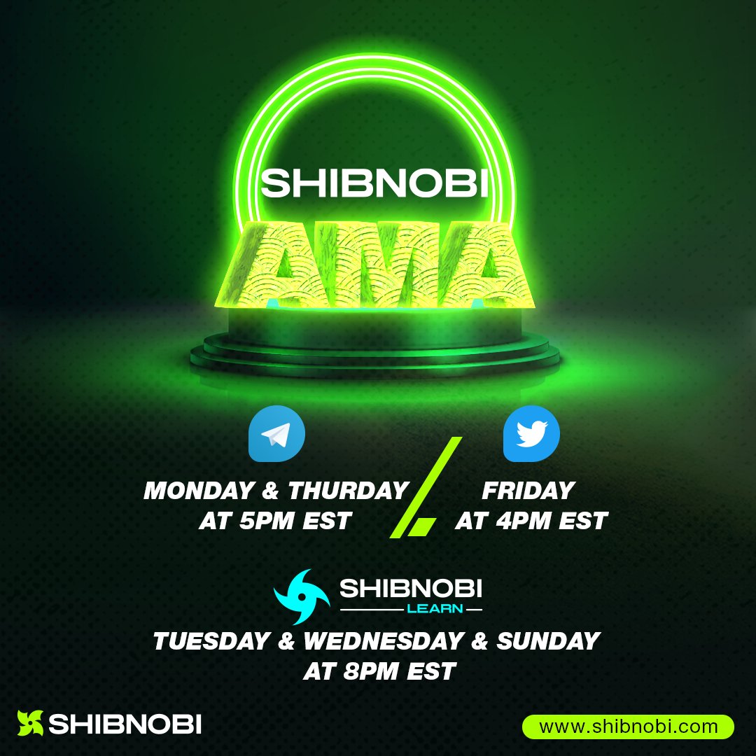 🎙️ HAPPENING IN 30MIN

Join our #AMA with CEO Cliff Fettner <a href="/Free_Patriot76/">Cliff Fettner</a> @ 5 PM EST on Telegram.

t.me/ShibnobiCommun…