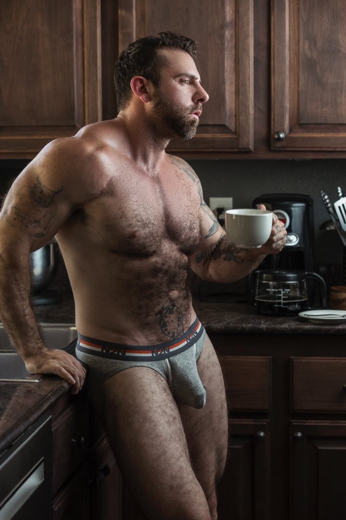 Just trying to warm up AND not have to wear clothes today! ☕️ 

📷 by Ivan Avila Photography