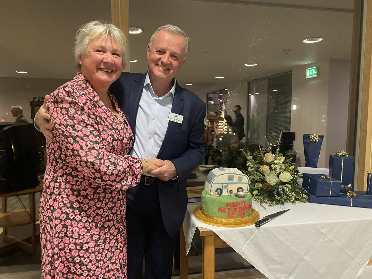 ScottRalphs's tweet photo. Thank you to all my colleagues at ⁦@stwilfridstweet⁩ for my send off. A very special occasion from a special hospice. What a privilege to have been involved. https://t.co/iw6iC04QMR