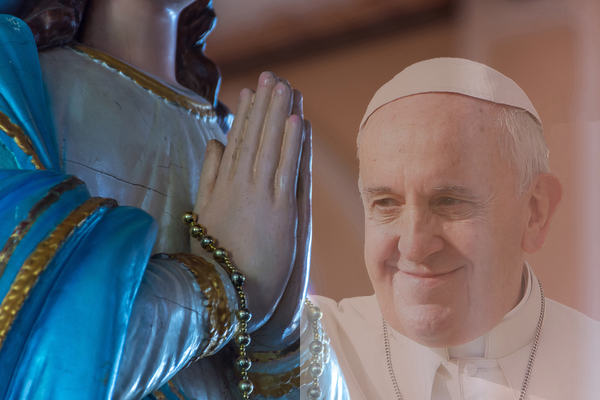 NovusOrdoWatch's tweet photo. Francis claims Blessed Virgin Mary had Labor Pains, undermines Catholic Dogma - https://t.co/jZ6uCd2a7o The pains of childbirth are a consequence of original sin. What follows? #popefrancis #catholic #CatholicTwitter #vatican #catholicchurch #pope https://t.co/NqxGp5qTOe