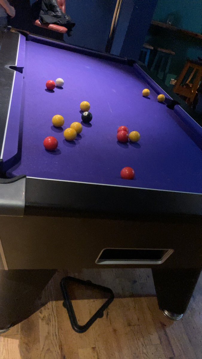Lewis_Daffern's tweet photo. Any excuse for a festive pint and a bit of pool. Definitely didn’t lose 5-0 🤥 #CovPints https://t.co/gmL98zwJjK