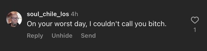 Instagram comments are wild 😂 https://t.co/bYFvBNm7c0