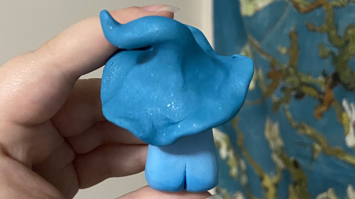 mushm0on's tweet photo. Blue aragonite Thom 💎✨ https://t.co/Z2cAkSQkL1