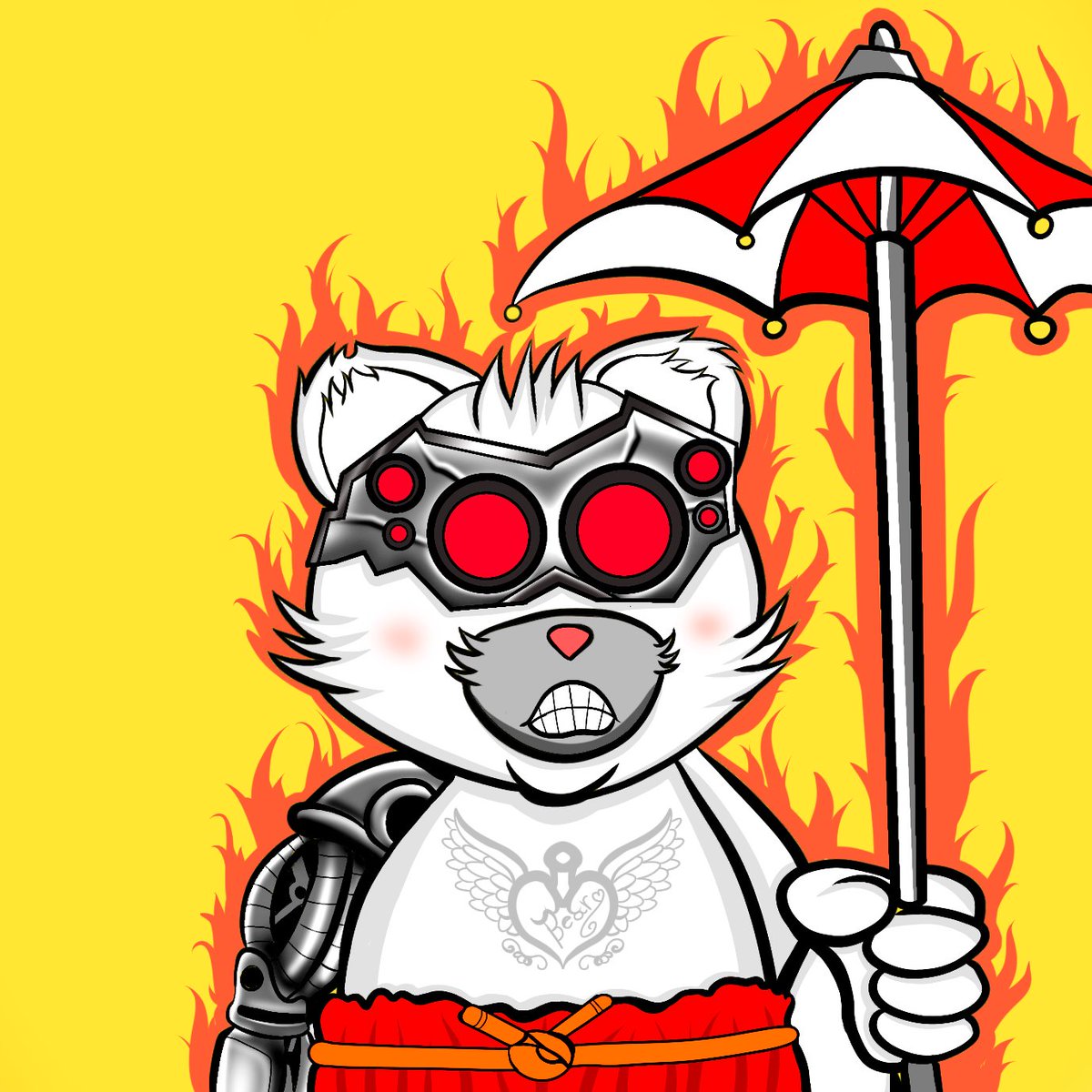 🚀🚀#BadBears Robo 🐻 Giveaway🚀
I ❤️ the #BadBearsFamily 
1.)❤️+Retweet
2.)Follow <a href="/ScottieTash/">Scottie.ENJ 🟩</a>
3.)Post <a href="/enjin/">Enjin</a> wallet address 👇
4.)Give your family a hug! 
Marry Christmas #BadBearsFamily.  I just felt like giving one away. 😍
#Enjin #EnjinNFT #Efinity #NFTGiveways #NFTCommunity