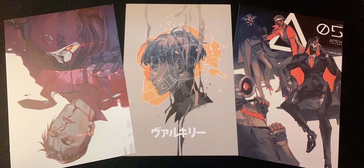 my prints from <a href="/fayren/">Saren Stone ✦ 杰敏</a> came in earlier this week ☺️💜✨✨✨ 

they were actually stuck in customs for almost 3 weeks and when i got it, there was yellow tape on the envelope so i was worried but!! its all gucci!! im so excited to put them up 🐰💜✨