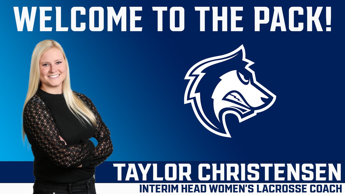 🚨 WELCOME BACK TO THE PACK 🚨

Taylor Christensen has been hired as Interim Head Women's Lacrosse Coach 

She played four seasons (2016-19) for the ThunderWolves and returns to CSU Pueblo starting in January

MORE: bit.ly/3v8xIbI

#DevelopingChampions