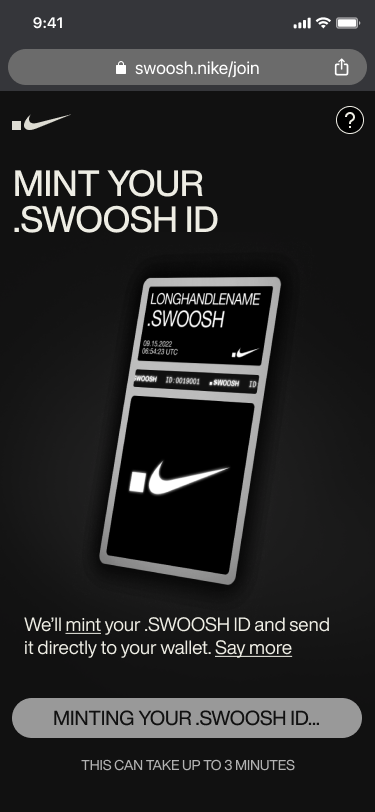How To Say Swoosh