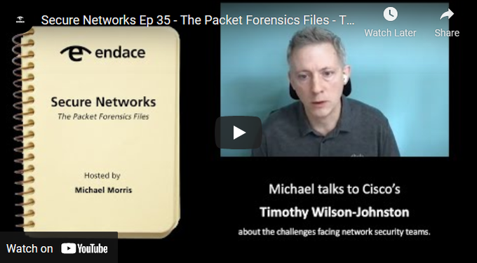 We're sharing the best of 2022! What did security analysts learn from the #Log4J 2 vulnerability? Hear from our expert guest, Timothy Wilson-Johnston of <a href="/CiscoSecure/">Cisco Security</a>, in this episode of the <a href="/endace/">Endace</a> Packet Forensics Files: ese.md/7dx8u