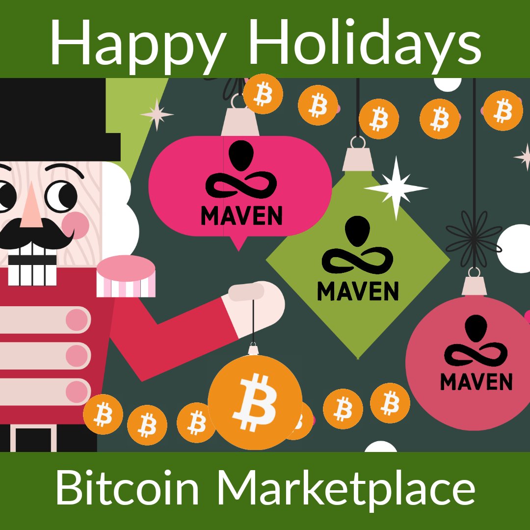 Maven_NFT's tweet image. Wishing You all the Best over the Holidays!

#HappyHolidays #bitcoin #acceptbitcoin #usebitcoin #purchasewithBitcoin