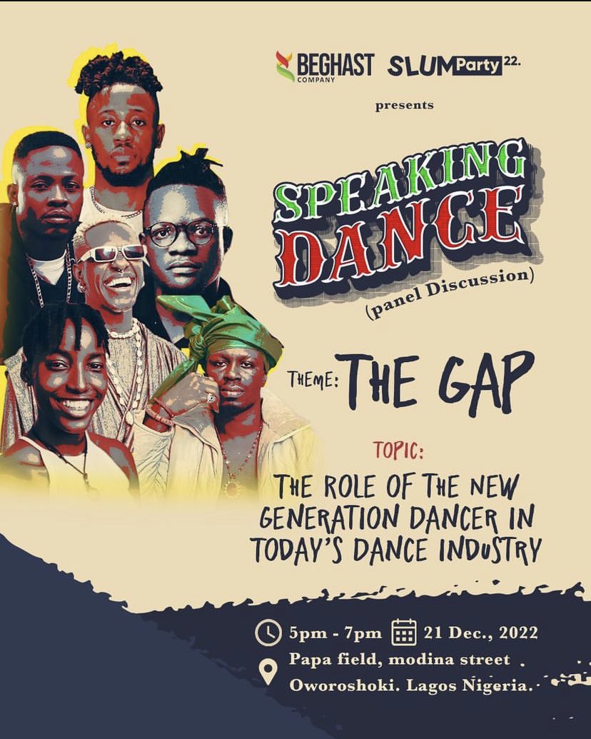 Jeremih_Loops's tweet photo. Yesterday at the @SlumParty “Speaking Dance” with @HermesIyele and other speakers! Really inspiring and soul lifting 🥰🥰 
 #OworoToTheWorld #LagosIsAcountry @OworoTv https://t.co/pJ1Zcs81bI