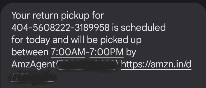 saransh1502's tweet photo. Pathetic return service from @amazonIN for Order no.404-5608222-3189958. I got message that order will be picked up, no pickup done and on the app showing verification failed? What is this bullshit service @amazonIN @amazon @JeffBezos https://t.co/elXV2BAJFG
