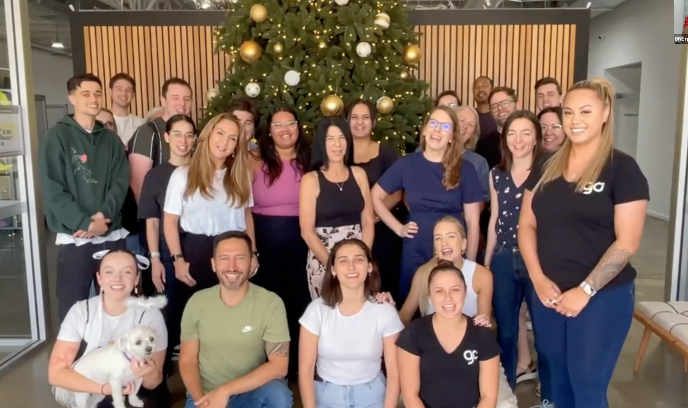 go1com's tweet photo. Happy Holidays from all of us here at Go1!
It's been an incredible year, and we're so thankful for all of you who have been part of our journey.
Come with us for a quick trip around the globe from all our Go1 offices below! 💙
#go1team #learningwithgo1 https://t.co/mhlOaeMIjY