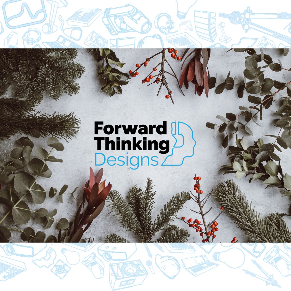 Merry Christmas and Happy Holidays from all of us at Forward Thinking Designs!

Our offices will be closed beginning Friday 12/23 and will re-open on Tuesday 1/3.