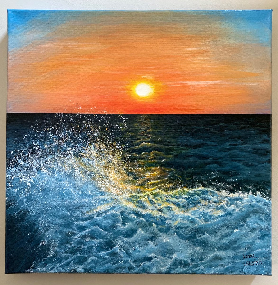 heybobbereebop's tweet photo. My mom started painting a few years ago. Turns out, she's really good at it.

Here's some of her work, which you can now view and purchase at https://t.co/ohu185hyfO.

(If you're in Omaha, I can hand-deliver your painting Friday or Saturday so you have it before Christmas.) https://t.co/t9qPz8HpYz