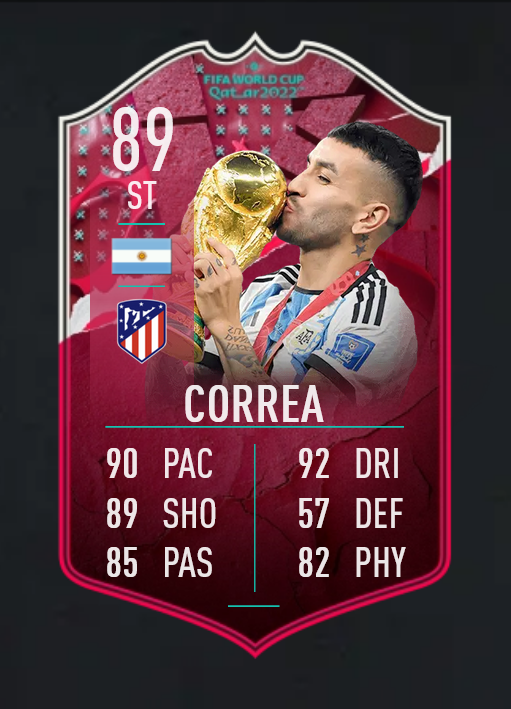 FutIconOK's tweet photo. 🇦🇷Correa #ShowdownPlus | New Dynamic Image
#FUT23 #FIFA23 https://t.co/MWYhJuwv2n