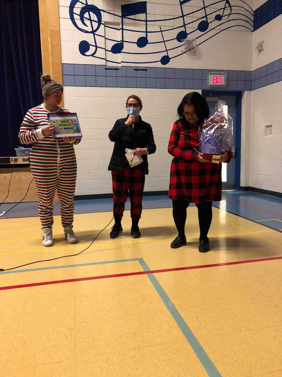 Today we said our farewells to our captain <a href="/IsabelSauve/">Mrs. Sauvé</a> You will be missed dearly. We wish you nothing but happiness and a smooth transition as you continue your journey at St. Charles Garnier School. May our paths cross again. #OnceABearAlwaysABear 🐻