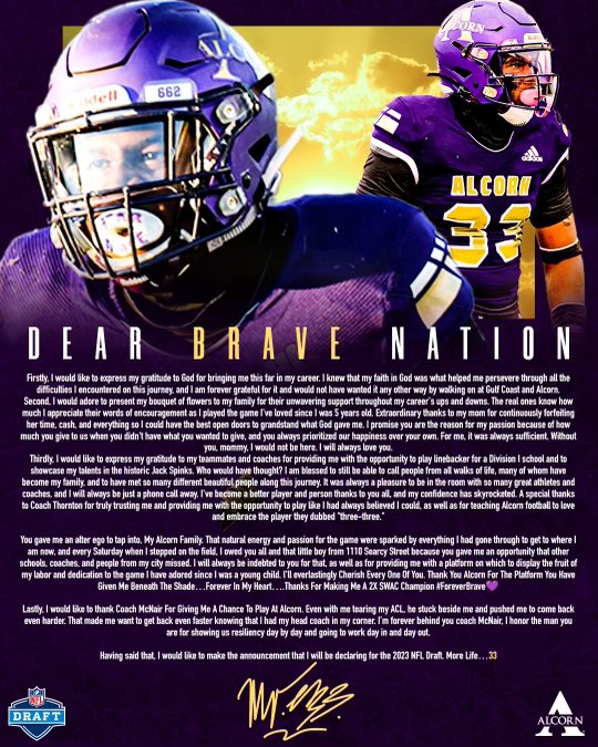 Forever 33📃 #NFLDraft2023