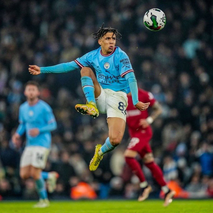 StevenMcinerney's tweet photo. To have the maturity, courage and conviction to play such a complicated role at only 18 years old against one of the best sides in Europe...Rico Lewis is a star in the making. Can't quite get over his composure technically. A little Zaba in his tenacity too. Unbelievable. https://t.co/tbjid5cJGI