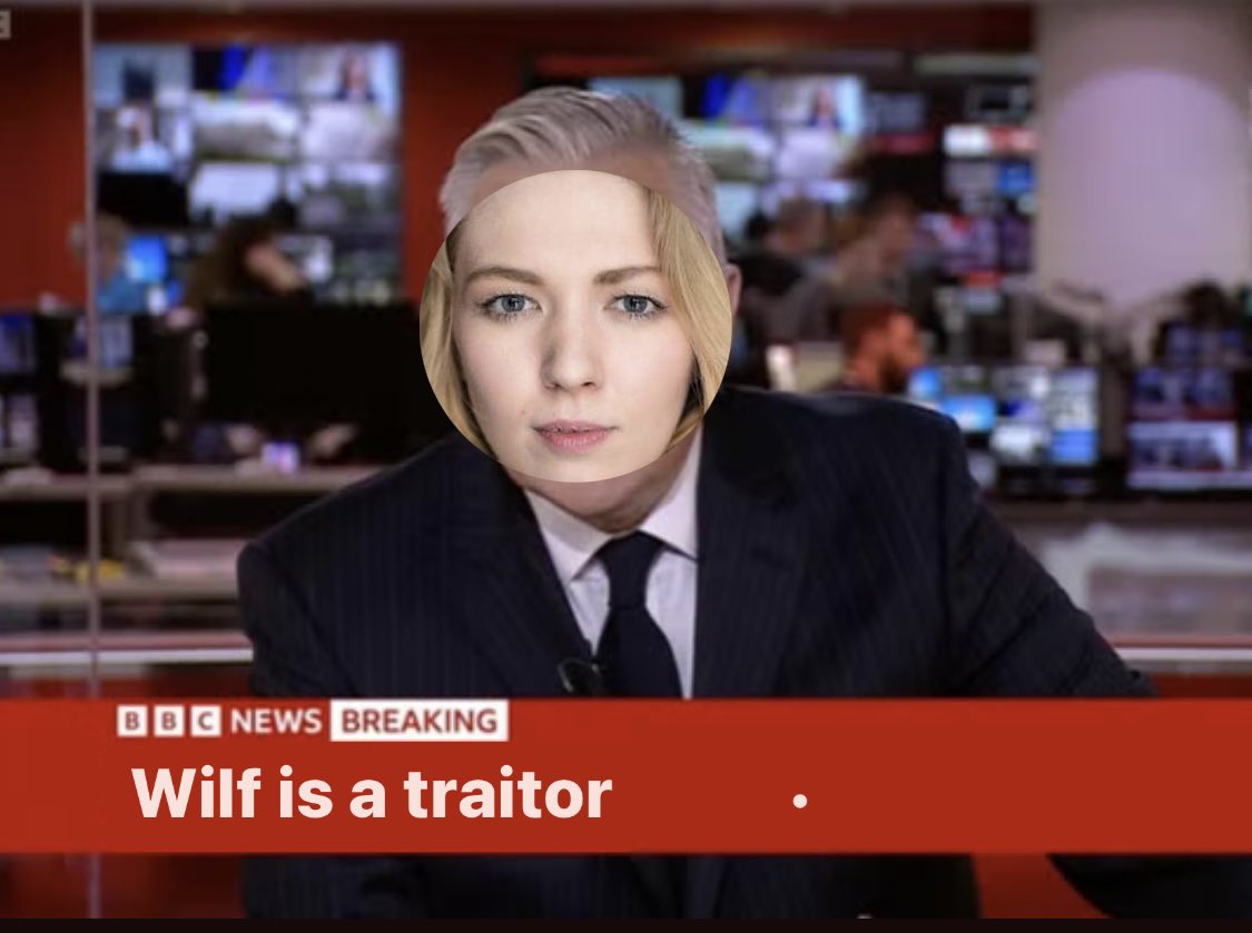 Queen <a href="/MadelynSmedley/">Maddy Smedley</a> called it first #TheTraitors