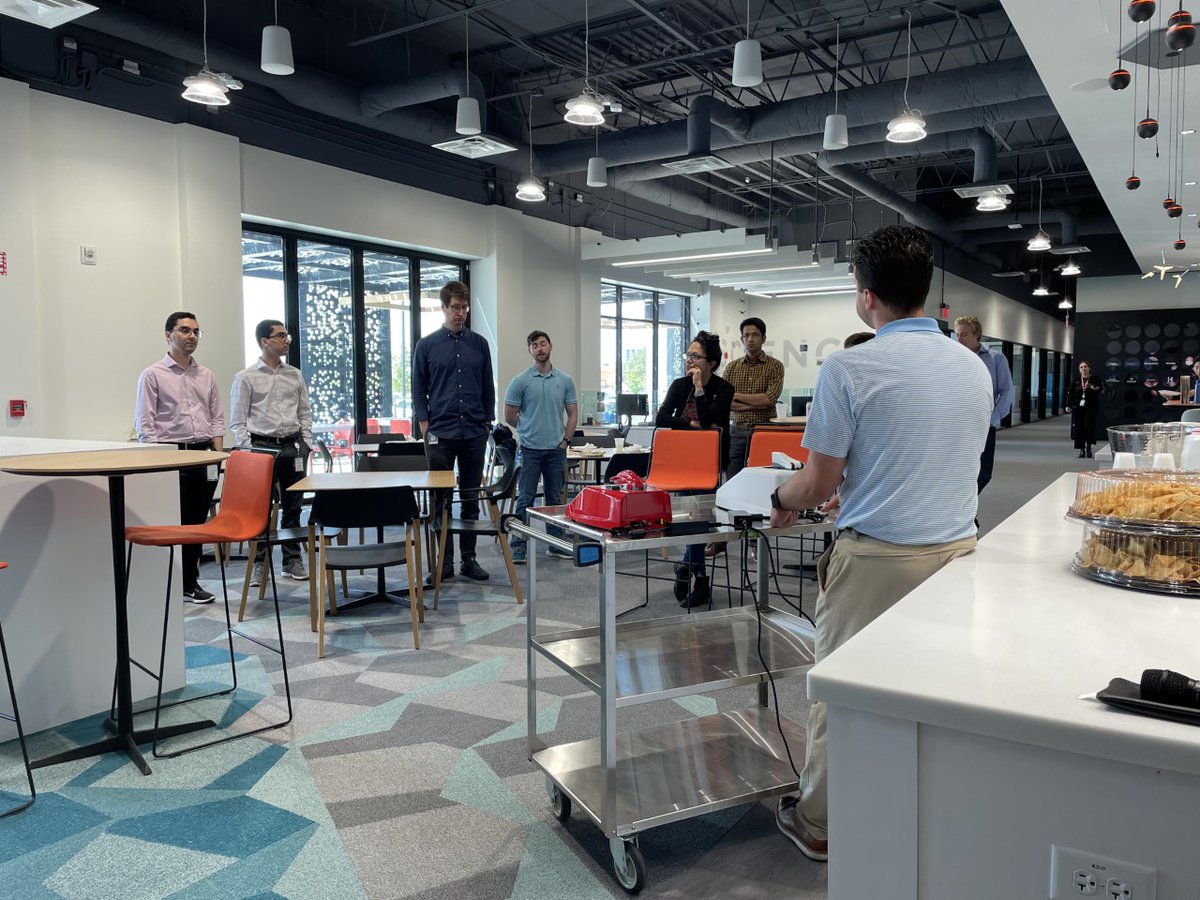 BioLabsNTX's tweet photo. @Denovix invited our residents to stop by, have a margarita, and learn about the DeNovix instruments, DS-11 Spectrophotometer &amp; the CellDrop.

I promise we didn't count cells while drinking margaritas, but the CellDrop is so easy to use we could have. 😉 #Denovix https://t.co/c10u2AIXwk