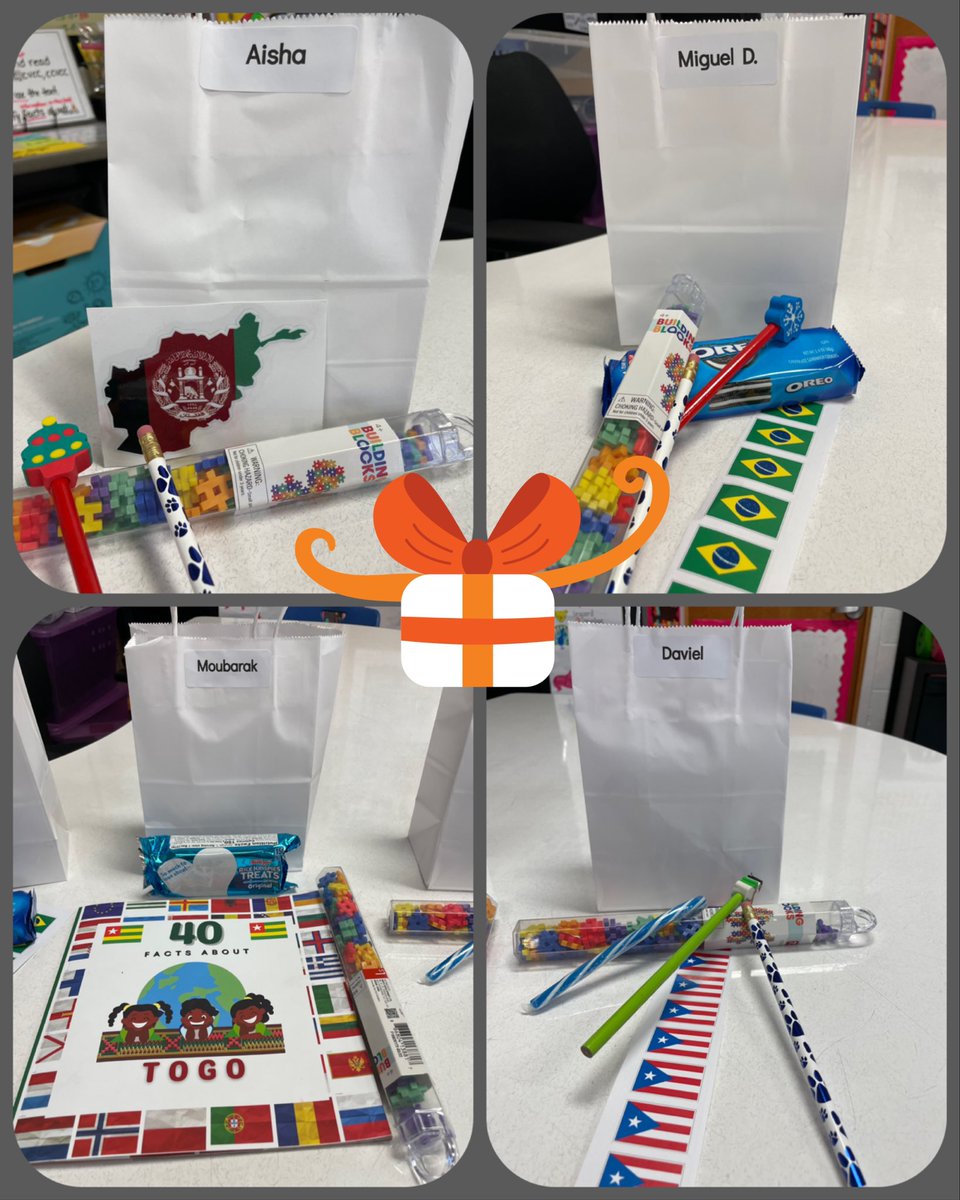 Teacher Spotlight🤩: 3rd grade sheltered classroom teacher gave her students personalized gifts before winter break that honor each child’s identity and culture 🇦🇫🇧🇷🇹🇬🇵🇷 #buildingrapport #ilovethepeopleiworkwith <a href="/HPSParkville/">Parkville Community School</a> <a href="/EzzieFigueroa/">Ezzie Figueroa</a> <a href="/CTELDirector/">Daisy Torres-Hill</a> <a href="/Jechev/">Jana Echevarria, PhD</a> <a href="/mevogt1/">MaryEllen Vogt</a>