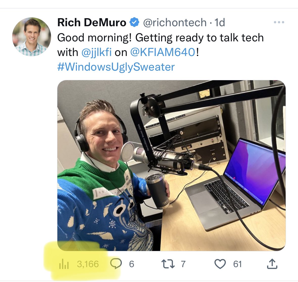 So cool. Anyone can now see how many “views” a tweet got!