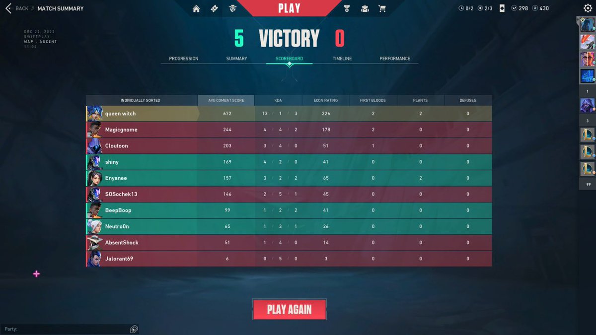 UnS_witchii's tweet photo. played with @konnatoad's setup which felt weird as heck but these lobbies were something else https://t.co/P0Z1oJPlYy