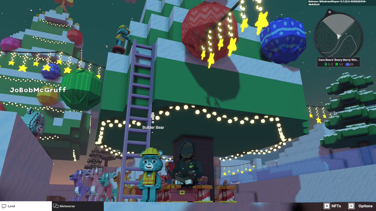 DABERMAN05's tweet photo. @TheSandboxGame @carebears I found a @carebears blue construction worker in Merry Beary Winterfest! 👷🐻 #SeasonsGreetingsTSB https://t.co/vRDFI2ZjAM