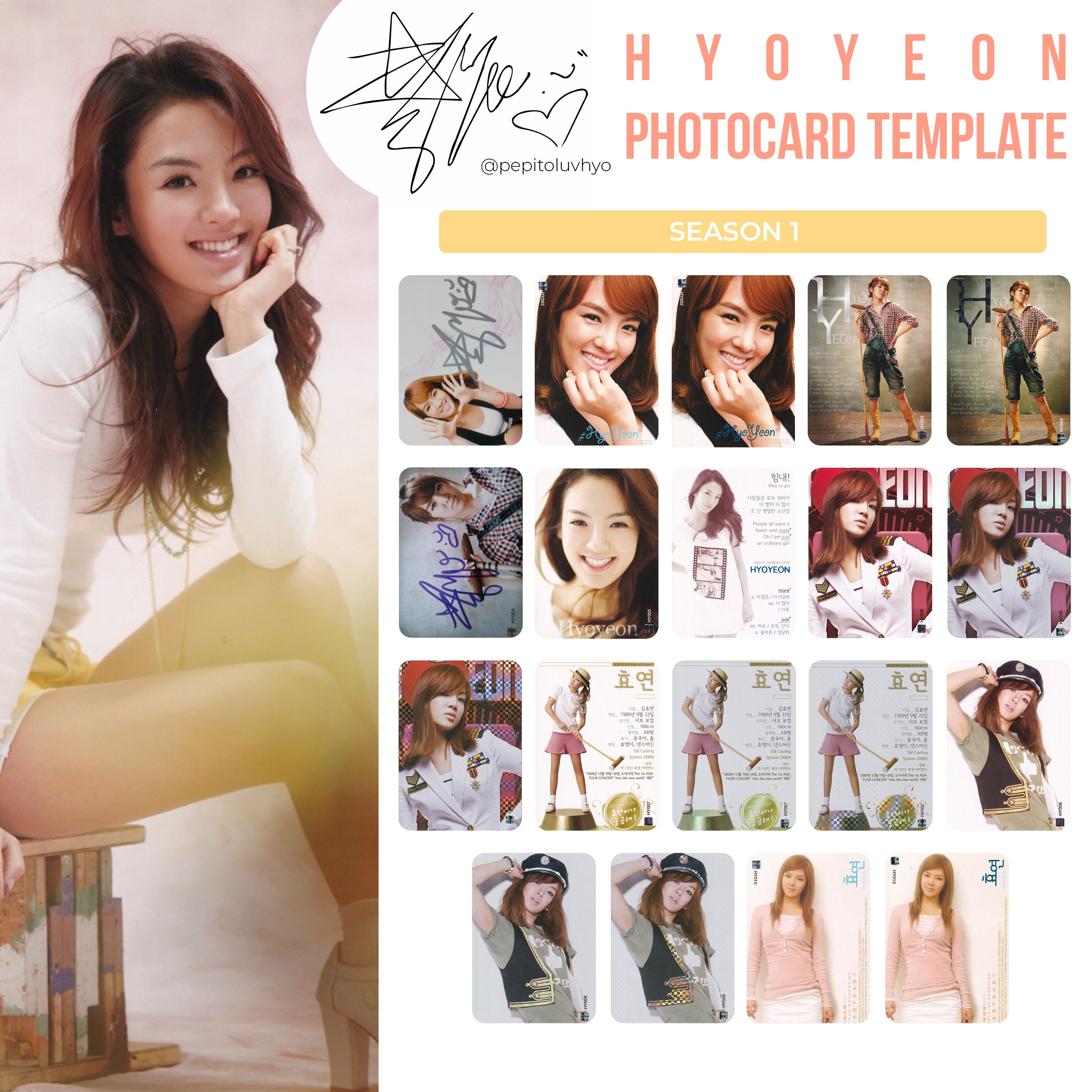 少女時代 STAR COLLECTION CARD Star Collection Cards - Soshi Collection