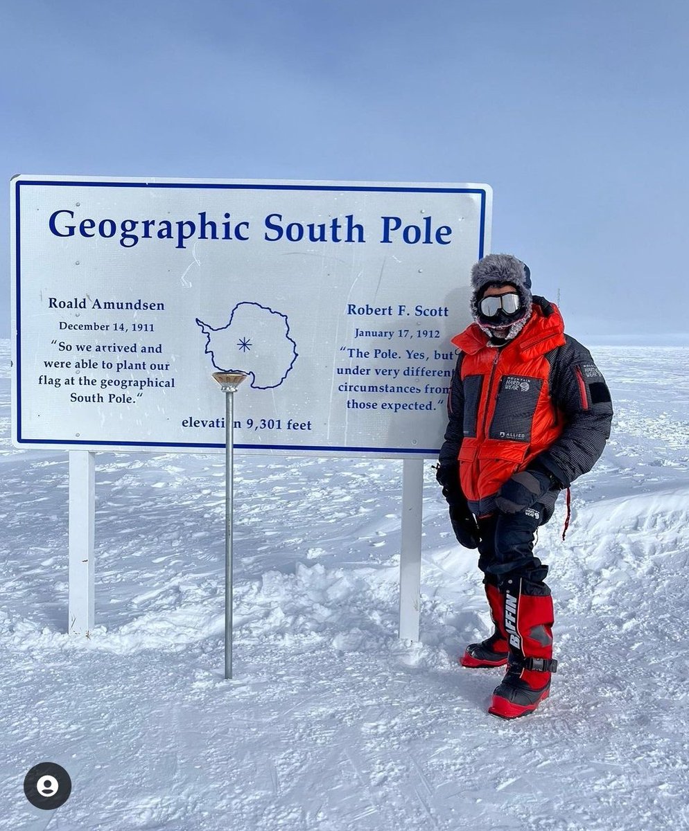 RickShone's tweet photo. Great news! Just got word that my friend Dalip, sponsored @wsupply_wpg athlete &amp; amazing Winnipegger successfully completed his ski expedition &amp; reached the South Pole safely. Now on to Mt. Vinson! #adventure #winnipeg #southpole https://t.co/eFOKhVRyfR