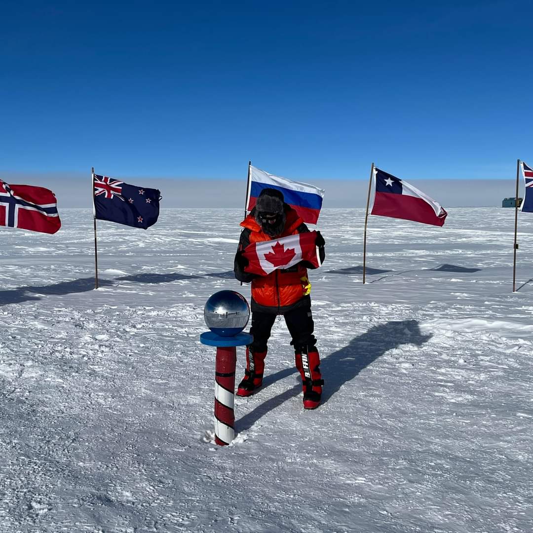 RickShone's tweet photo. Great news! Just got word that my friend Dalip, sponsored @wsupply_wpg athlete &amp; amazing Winnipegger successfully completed his ski expedition &amp; reached the South Pole safely. Now on to Mt. Vinson! #adventure #winnipeg #southpole https://t.co/eFOKhVRyfR