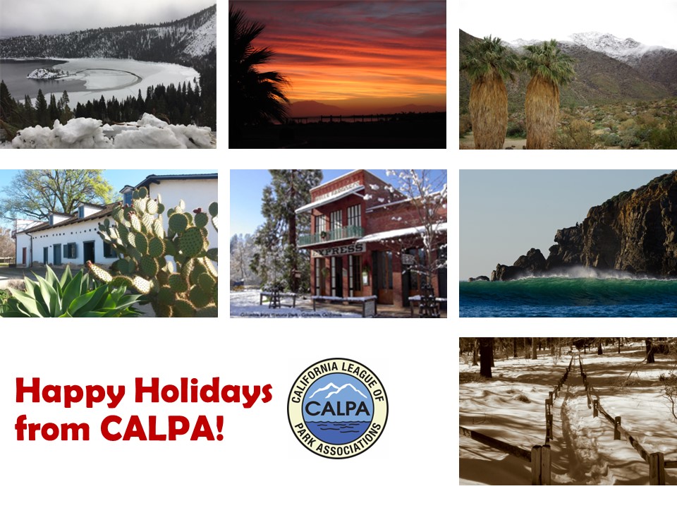 CALPACAPARKS's tweet photo. Happy Holidays from CALPA!

Register for one of our FREE educational webinars in 2023!
More Info: https://t.co/1Nqk2gdBmi
https://t.co/1COg66D2O5 https://t.co/stVeg9eQfo